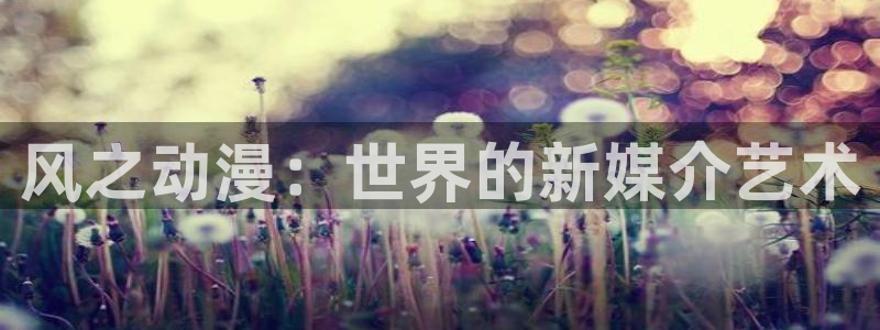 age动漫下载入口：风之动漫：世界的新媒介艺术